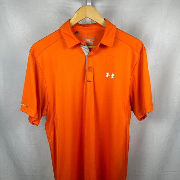 Under Armour ColdBlack Short Sleeve Golf Polo Regular Men's Size Large - Picture 2 of 7